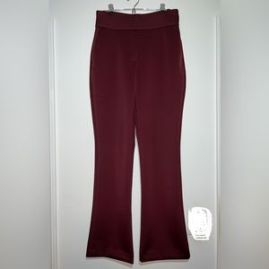 Express boot-cut high-rise pants size M